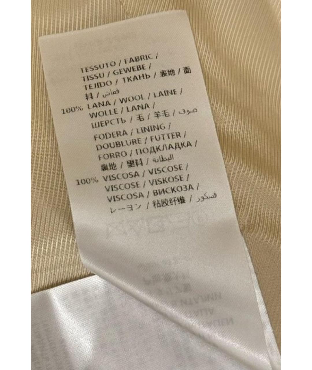 GUCCI Черное шерстяное пальто, фото 7