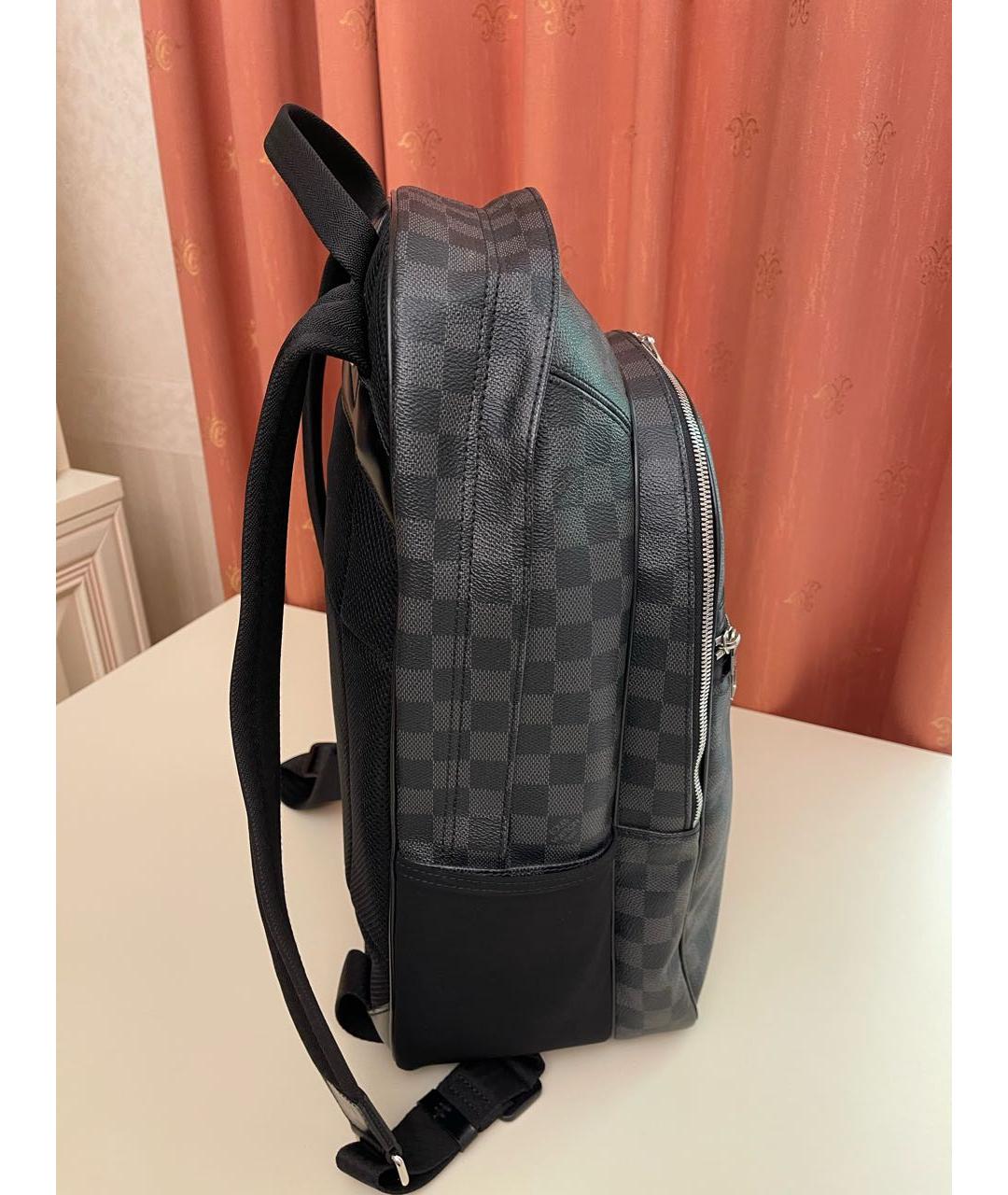 LOUIS VUITTON Антрацитовый рюкзак, фото 2