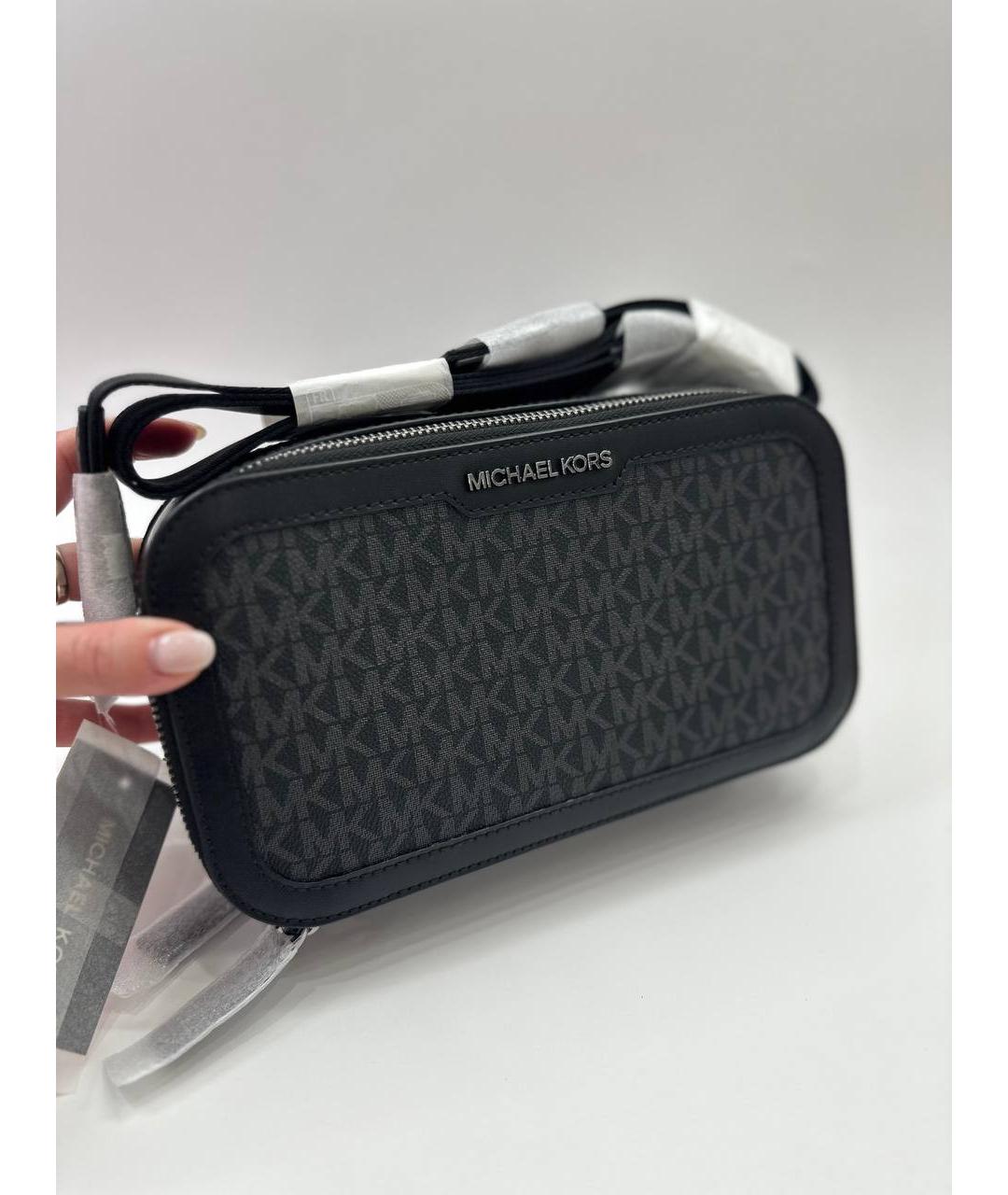 MICHAEL KORS Черная сумка на плечо, фото 4