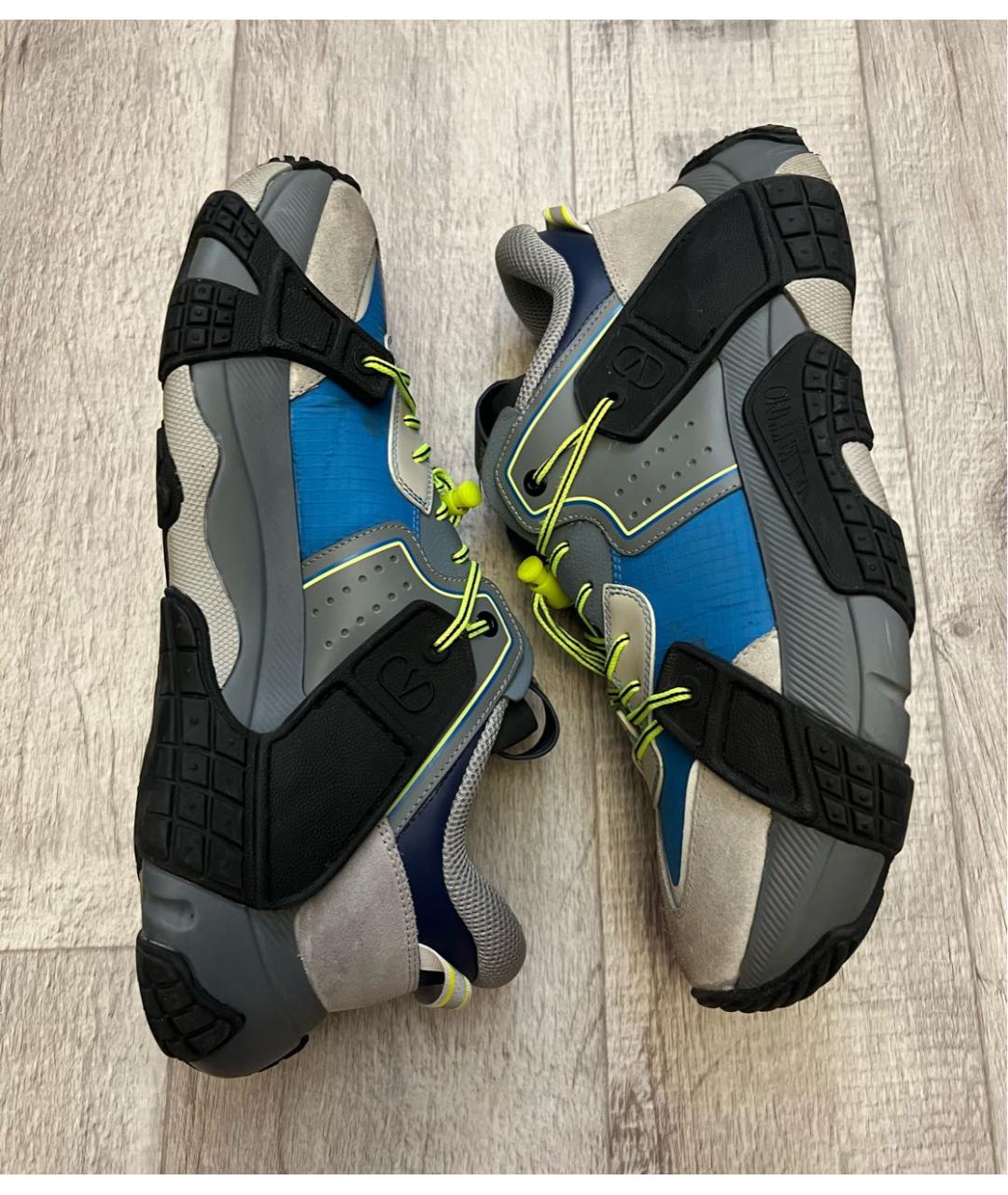 VALENTINO Мульти текстильные низкие кроссовки / кеды, фото 5