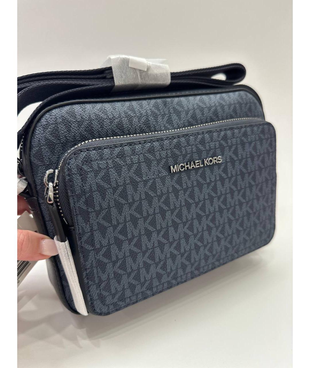 MICHAEL KORS Темно-синяя сумка на плечо, фото 5