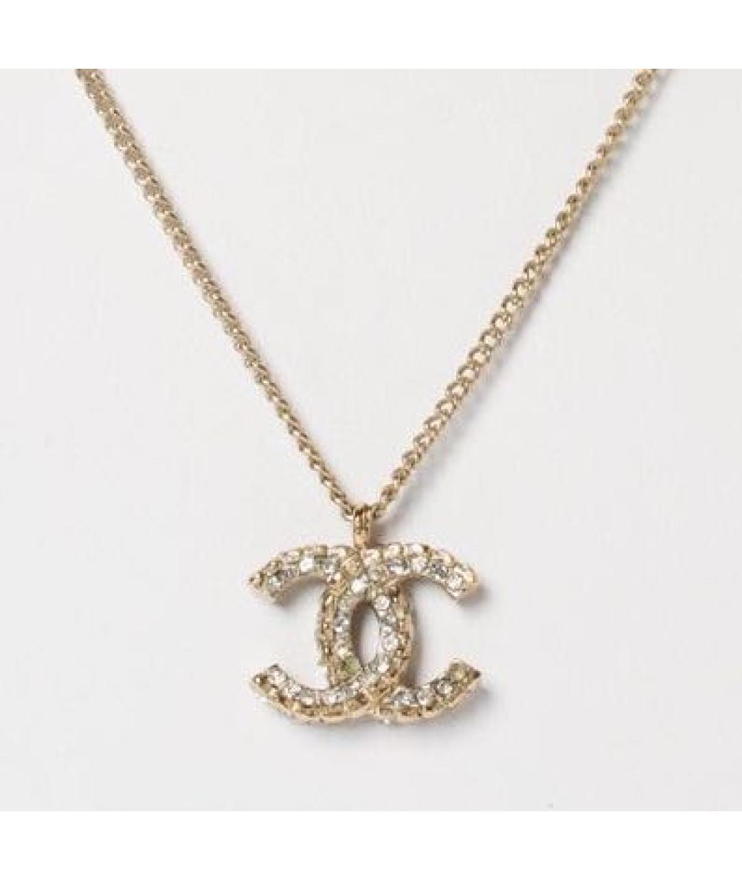 CHANEL Золотая латунная подвеска, фото 9