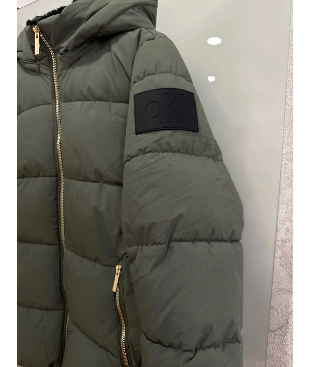 CALVIN KLEIN Хаки куртка, фото 3