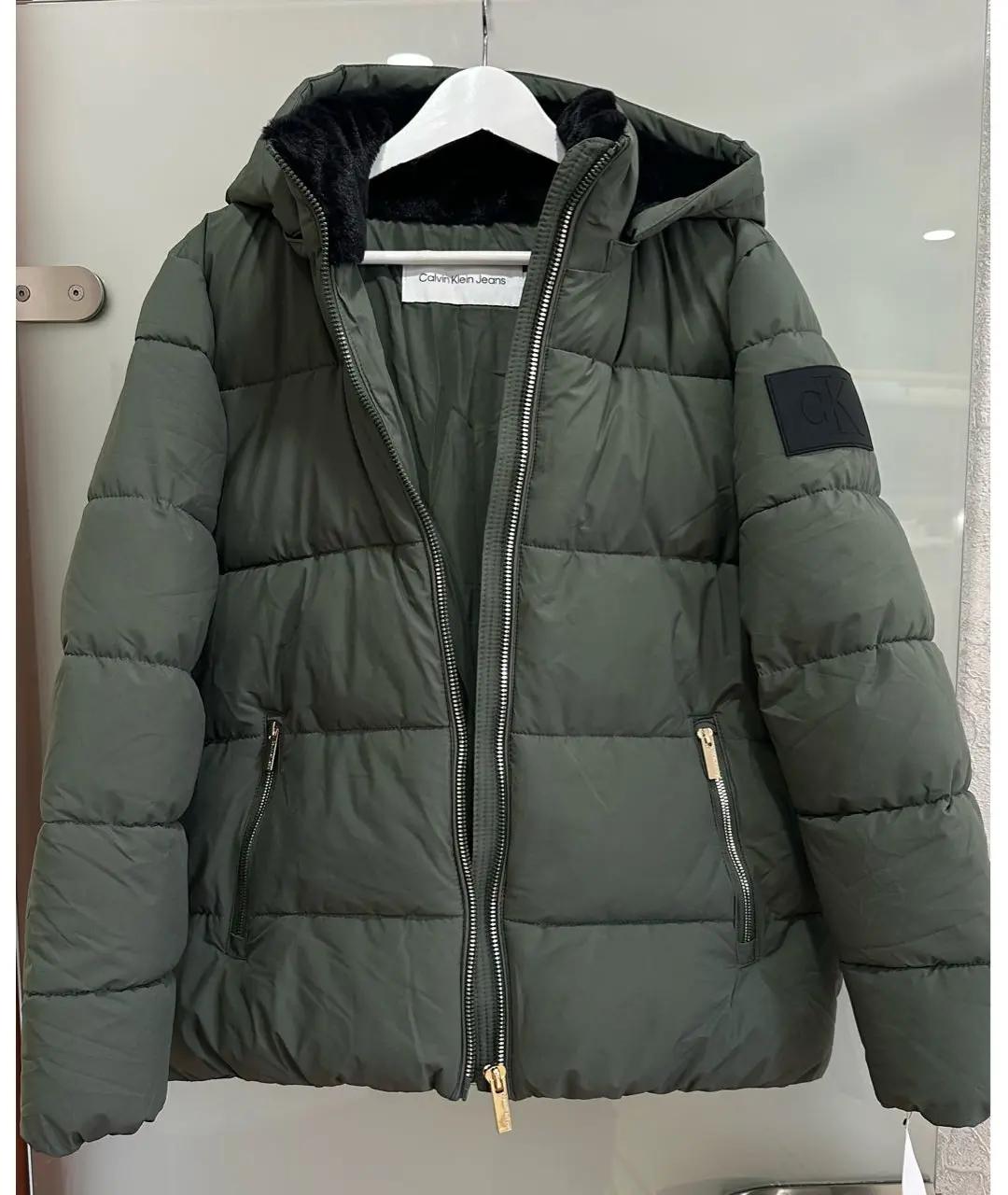 CALVIN KLEIN Хаки куртка, фото 6