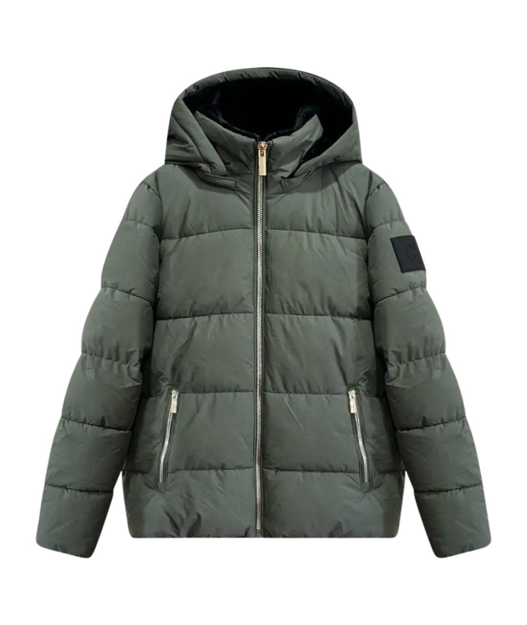 CALVIN KLEIN Хаки куртка, фото 1