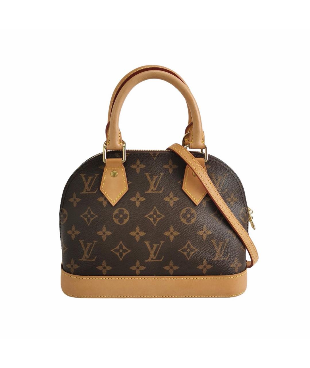 LOUIS VUITTON Коричневая сумка с короткими ручками, фото 6