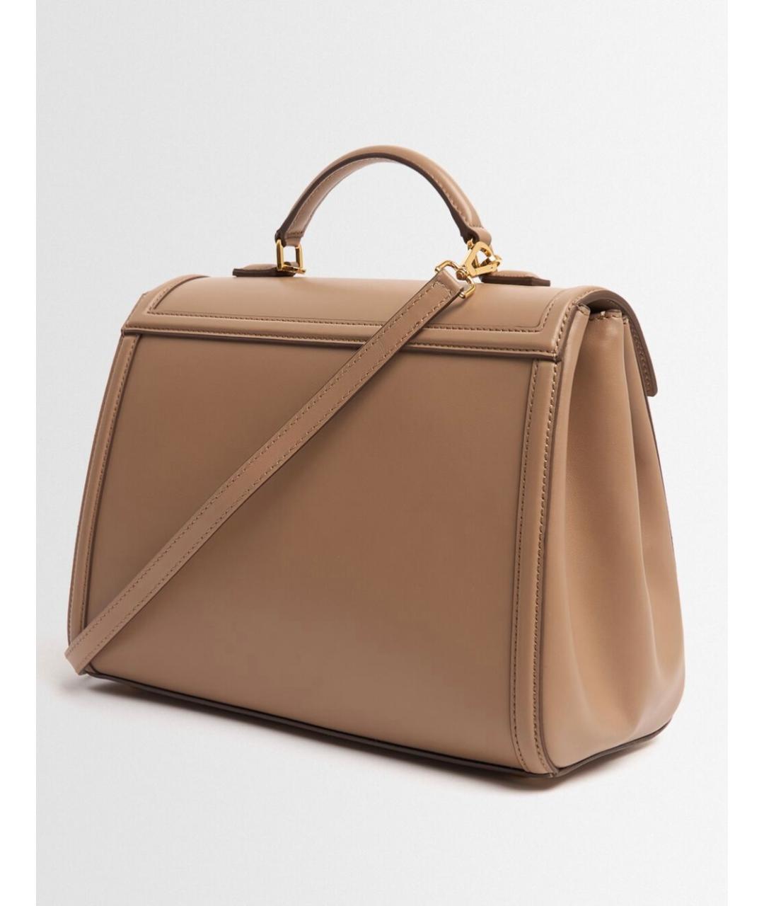 DEMELLIER Бежевая кожаная сумка через плечо, фото 3