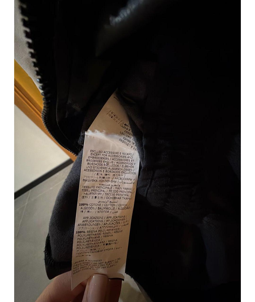 MONNALISA Черный хлопковый комбинезон, фото 5