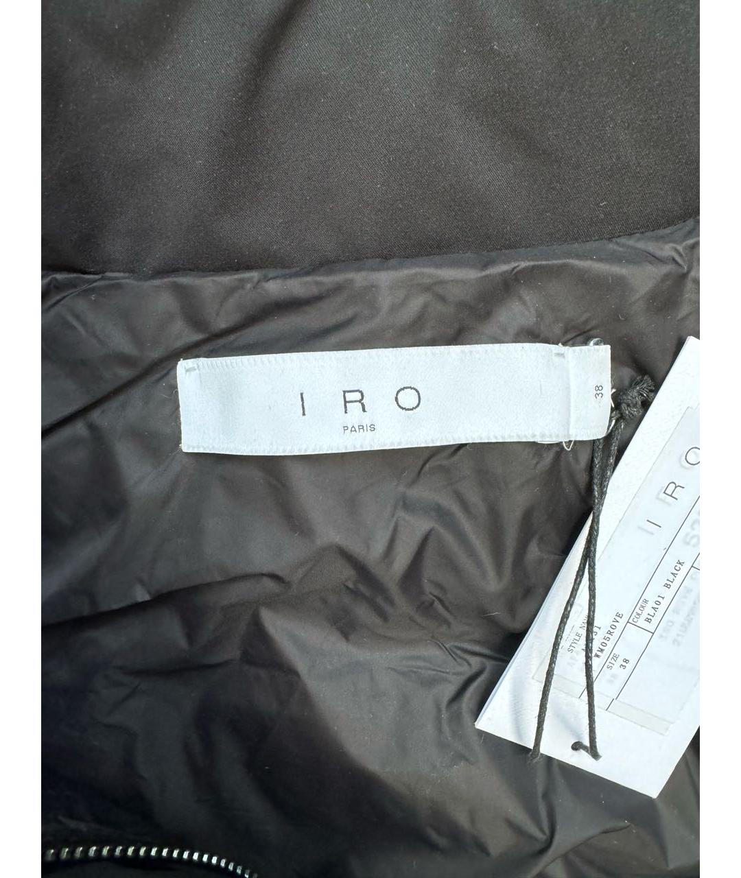 IRO Черный жилет, фото 6