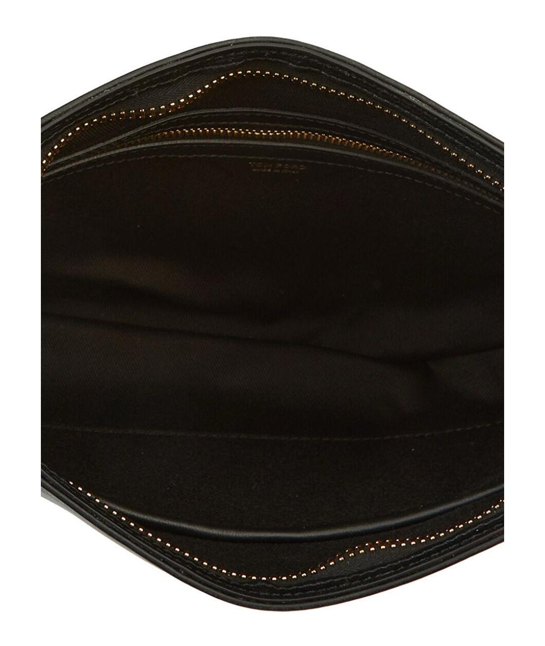 TOM FORD Черная кожаная папка для документов, фото 4