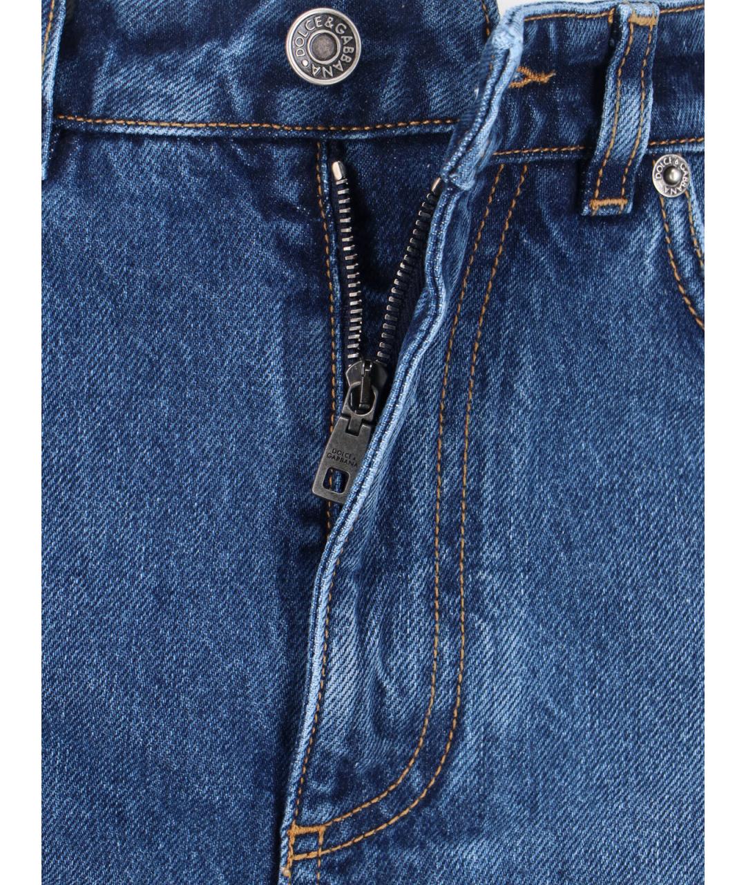 DOLCE&GABBANA Черные хлопковые шорты, фото 5