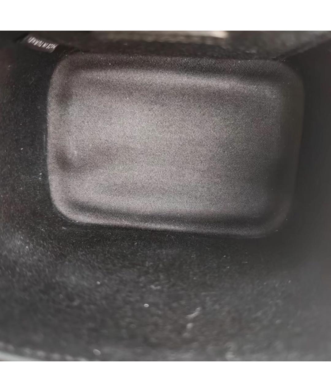 MIU MIU Черная кожаная сумка через плечо, фото 4