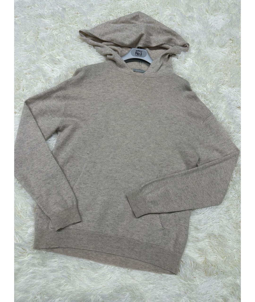 12 STOREEZ Бежевый шерстяной джемпер / свитер, фото 6