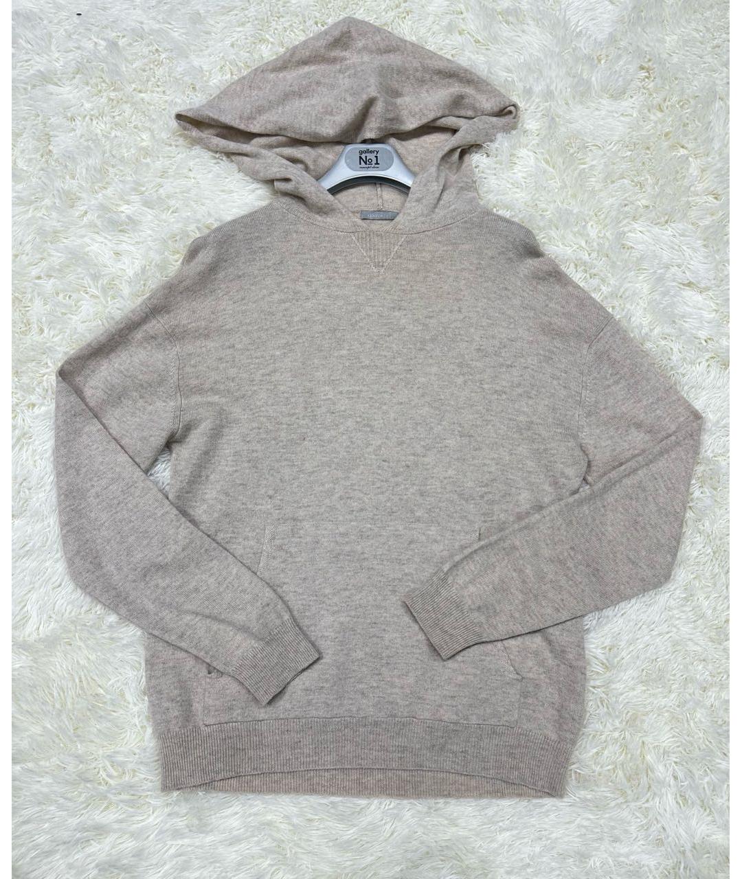 12 STOREEZ Бежевый шерстяной джемпер / свитер, фото 5