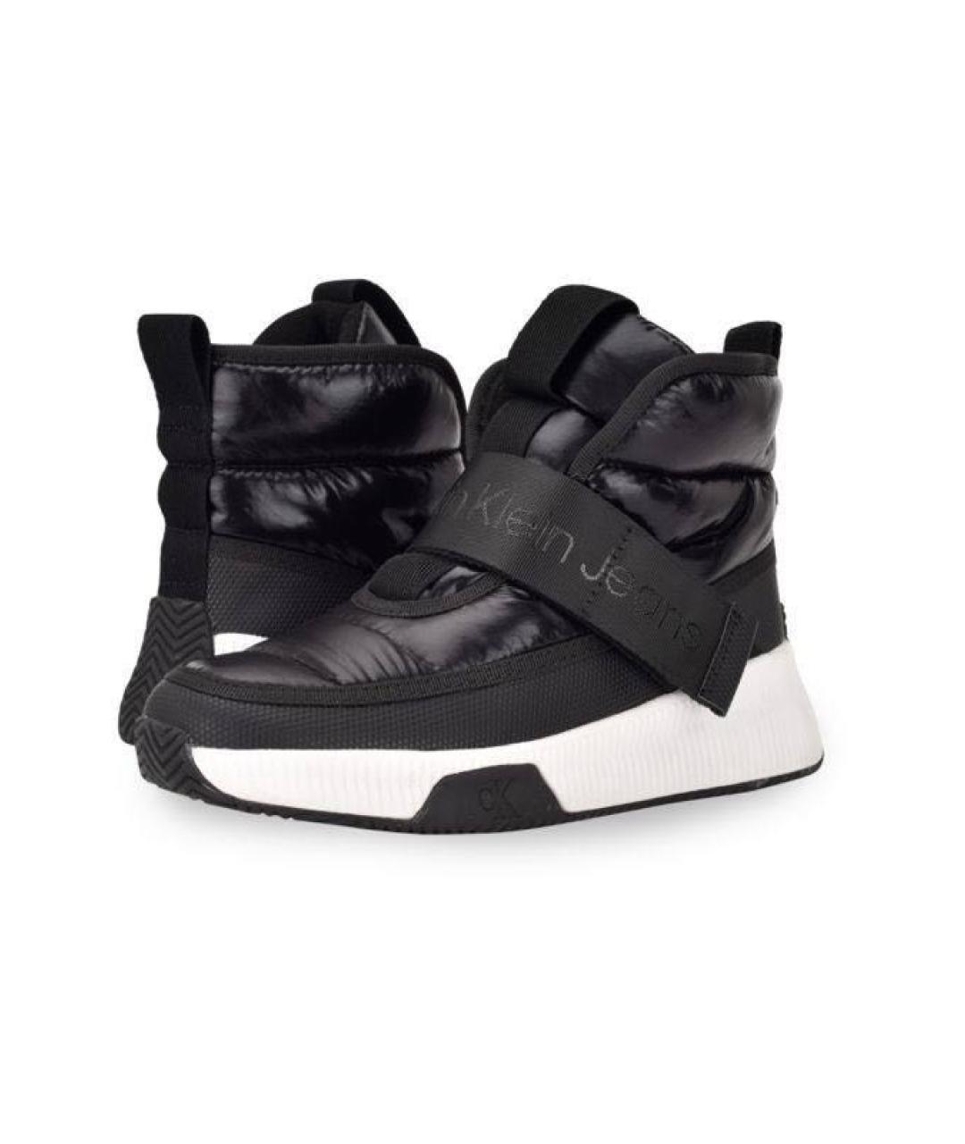 CALVIN KLEIN Черные ботинки, фото 5