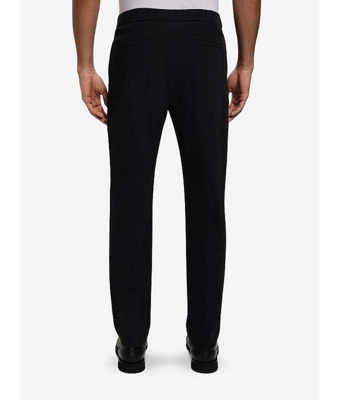 CLOSED Черные хлопко-эластановые повседневные брюки, фото 2