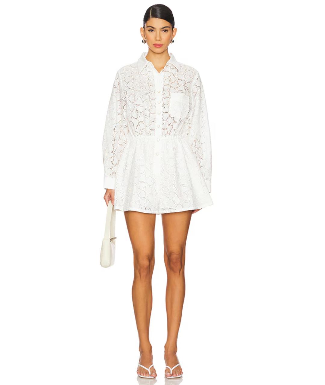 ZIMMERMANN Белый комбинезон, фото 6