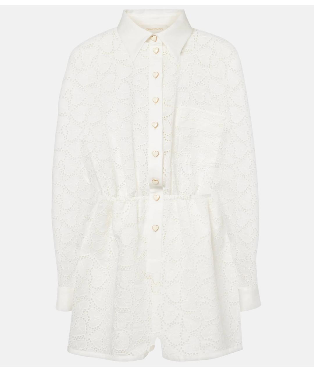 ZIMMERMANN Белый комбинезон, фото 10