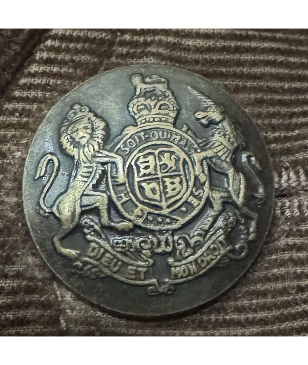 DOLCE&GABBANA Коричневая хлопковая куртка, фото 4