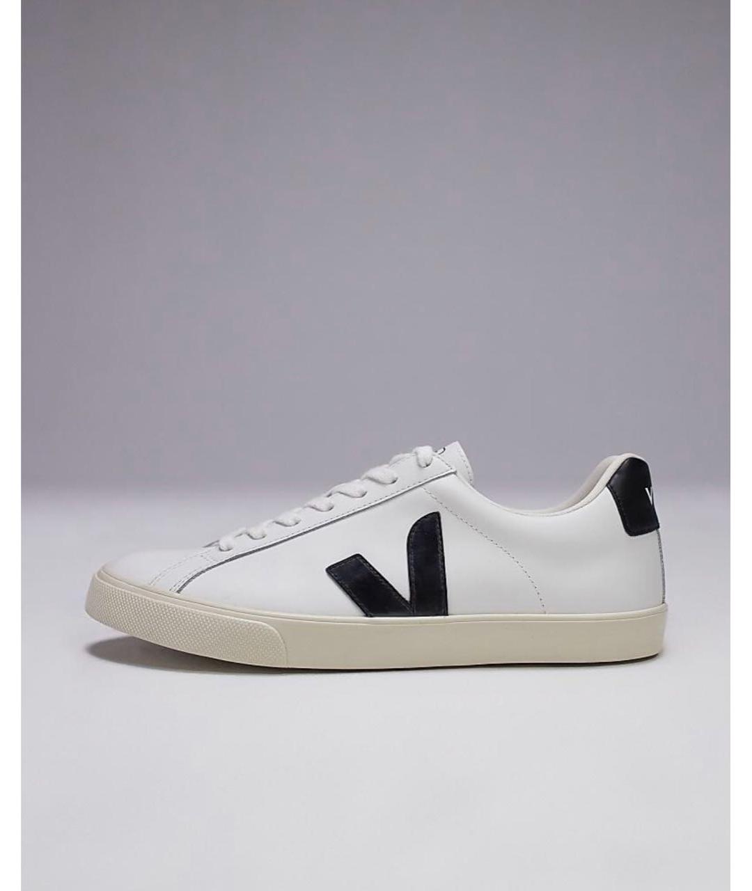 VEJA Белые кожаные низкие кроссовки / кеды, фото 5