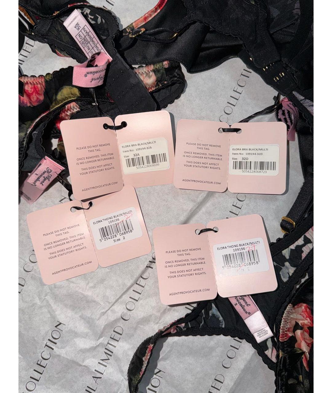 AGENT PROVOCATEUR Черный комплекты, фото 6