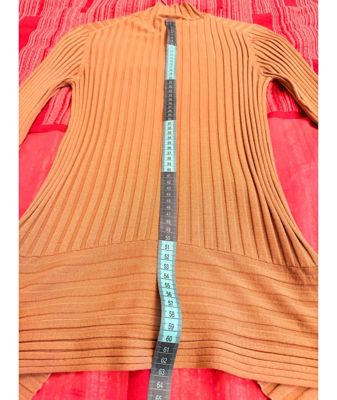 WOLFORD Коричневый шерстяной джемпер / свитер, фото 4