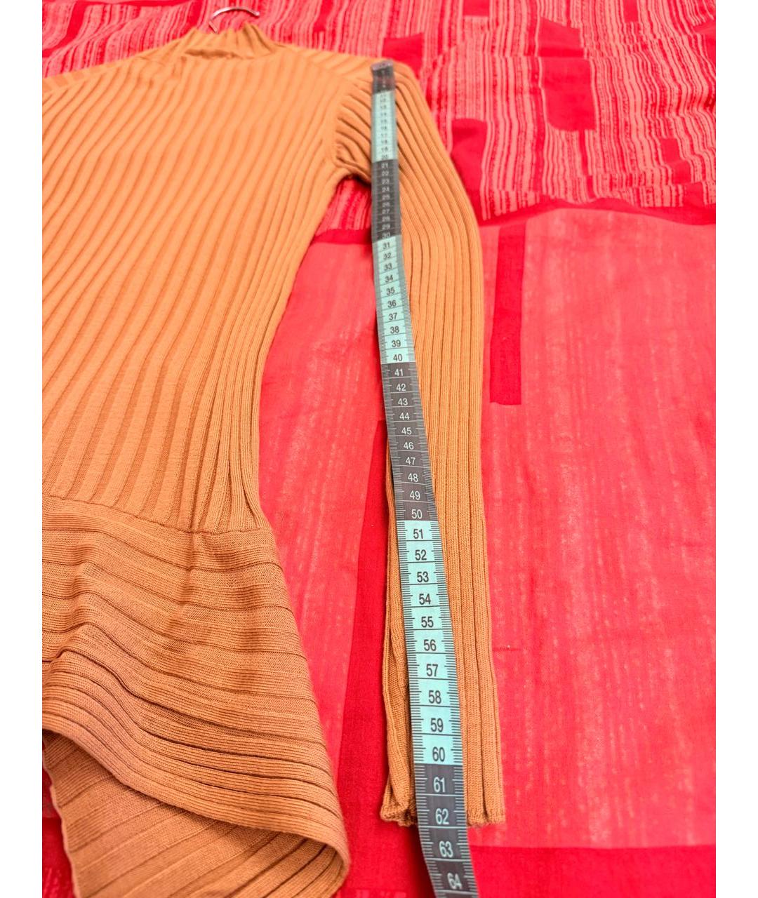 WOLFORD Коричневый шерстяной джемпер / свитер, фото 6