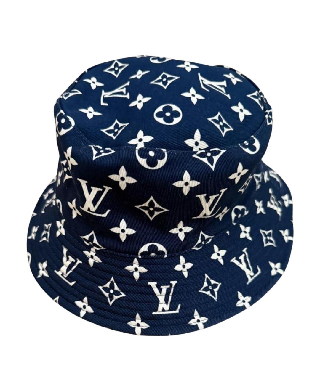 LOUIS VUITTON Темно-синяя панама, фото 1