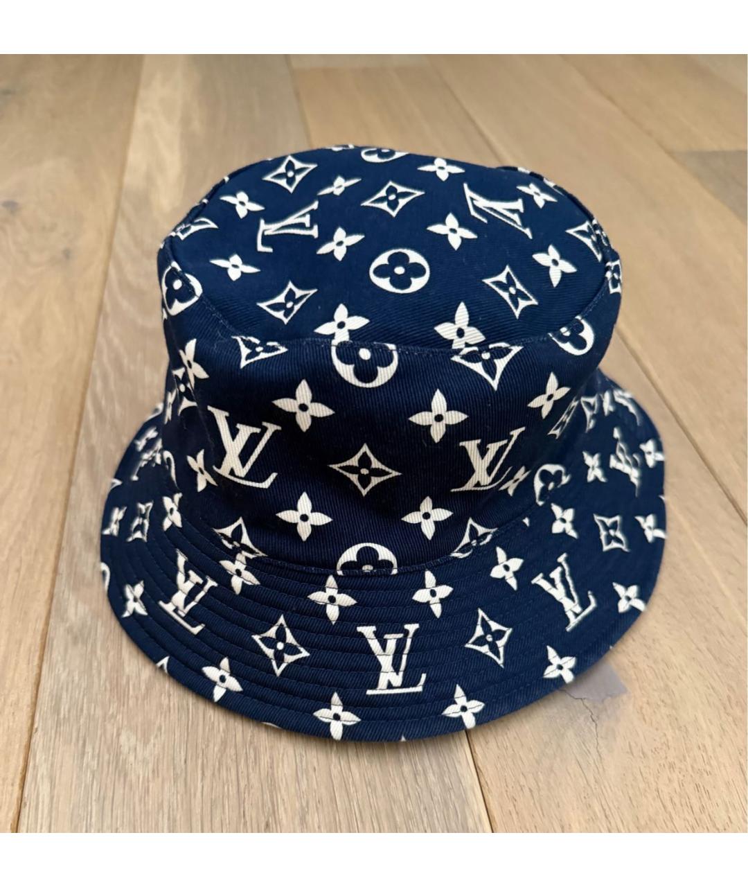 LOUIS VUITTON Темно-синяя панама, фото 5