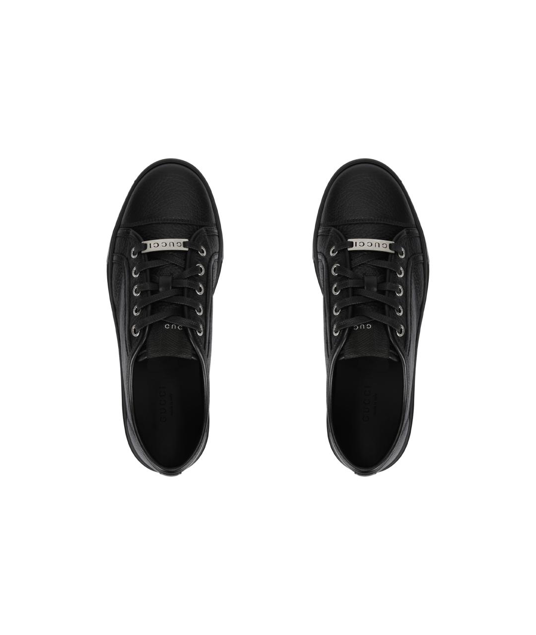 GUCCI Черные кеды, фото 3