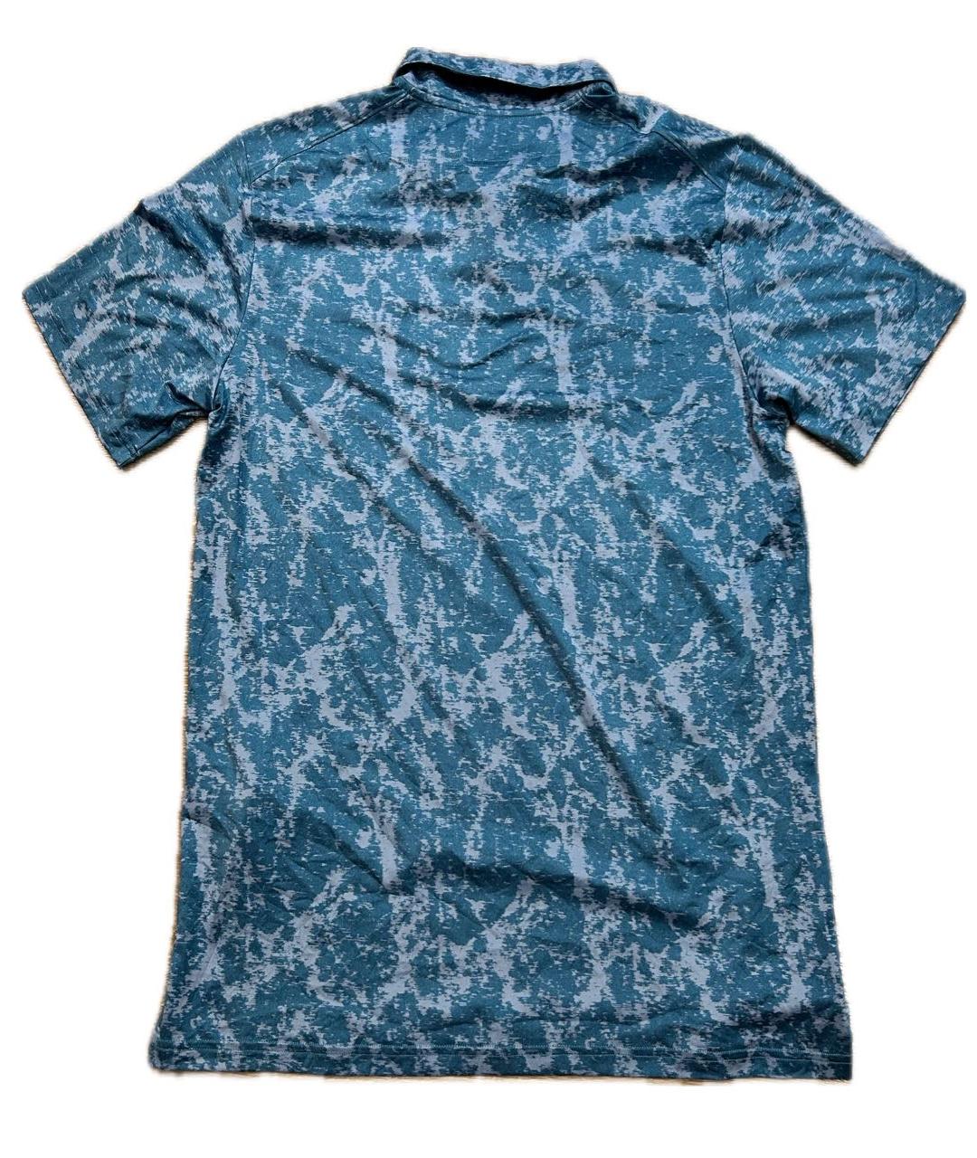 OAKLEY Бирюзовое поло с коротким рукавом, фото 4