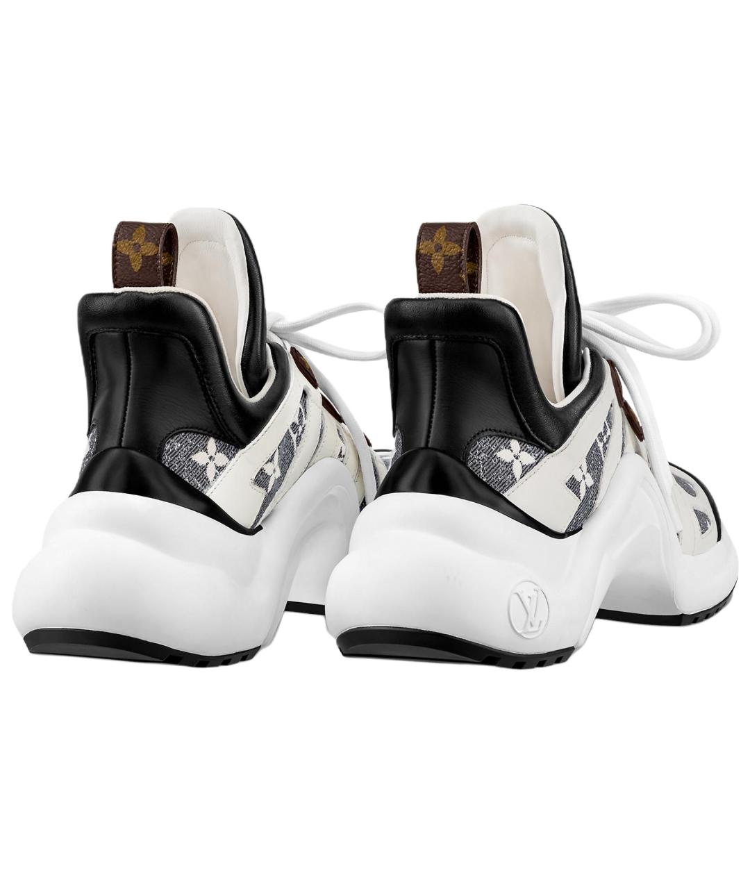 LOUIS VUITTON Мульти текстильные кроссовки, фото 3