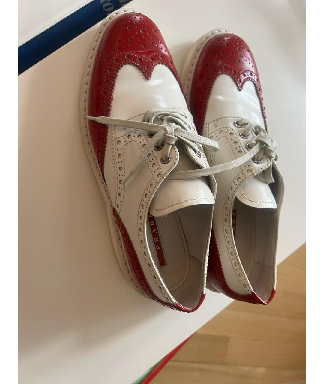 PRADA Кожаные ботинки, фото 4