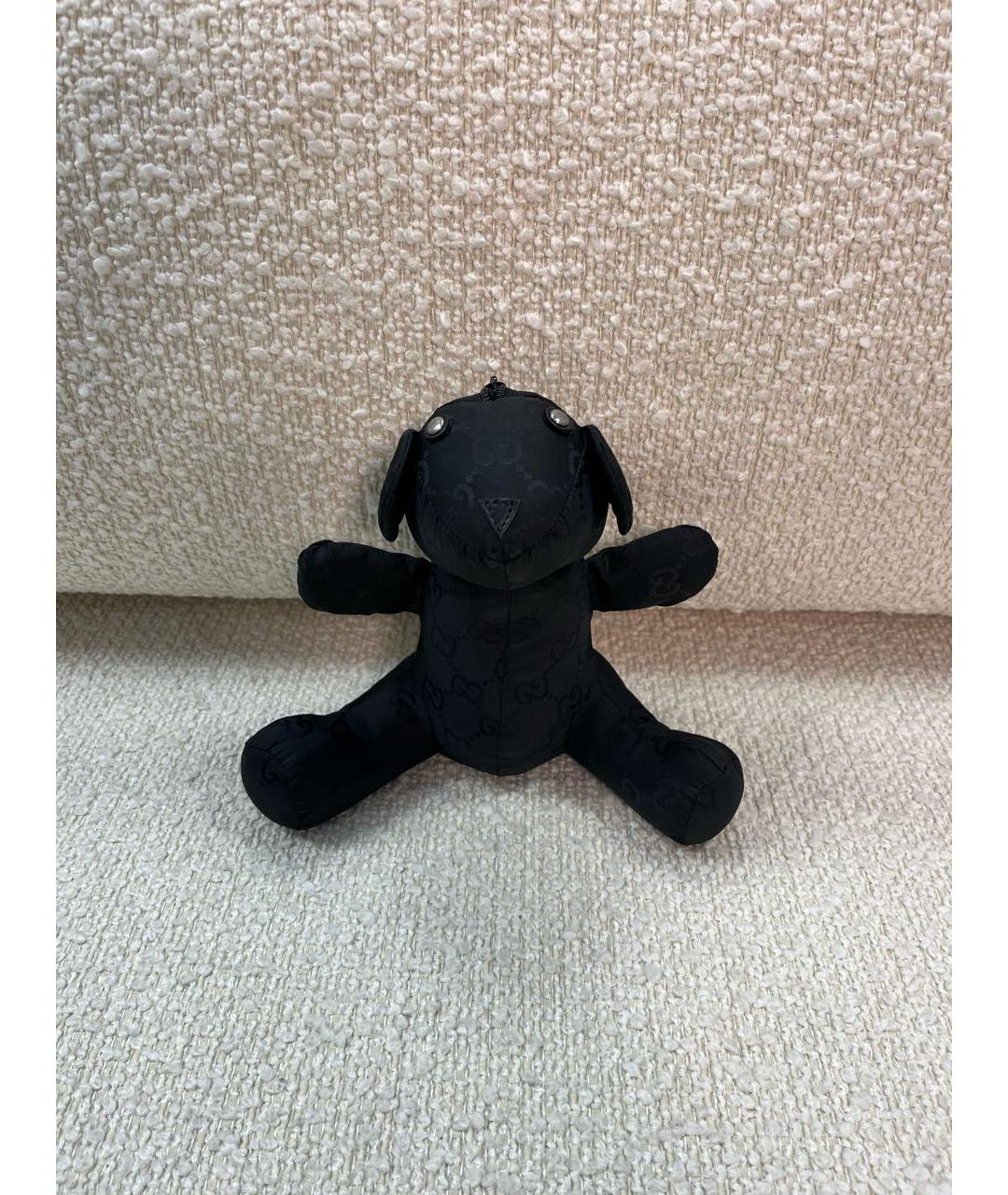 GUCCI Черная синтетическая сумка с короткими ручками, фото 9