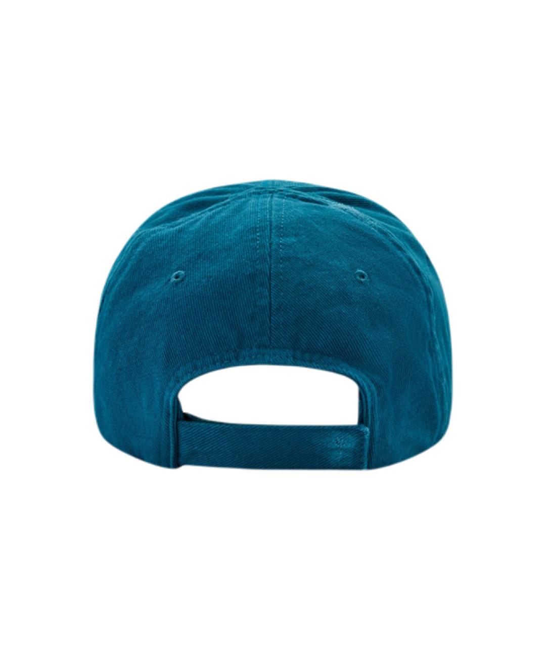 BALENCIAGA Синяя кепка/бейсболка, фото 4