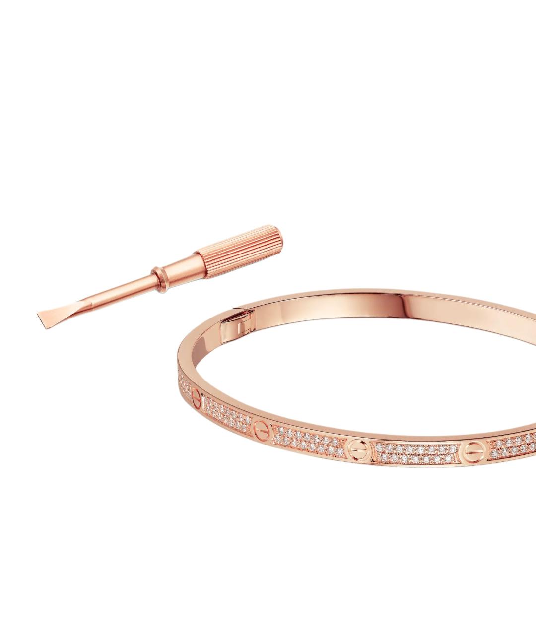 CARTIER Розовый браслет из розового золота, фото 6