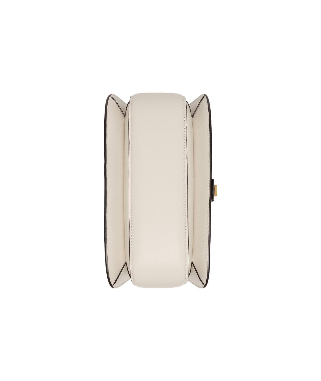 GUCCI Белая кожаная сумка через плечо, фото 7