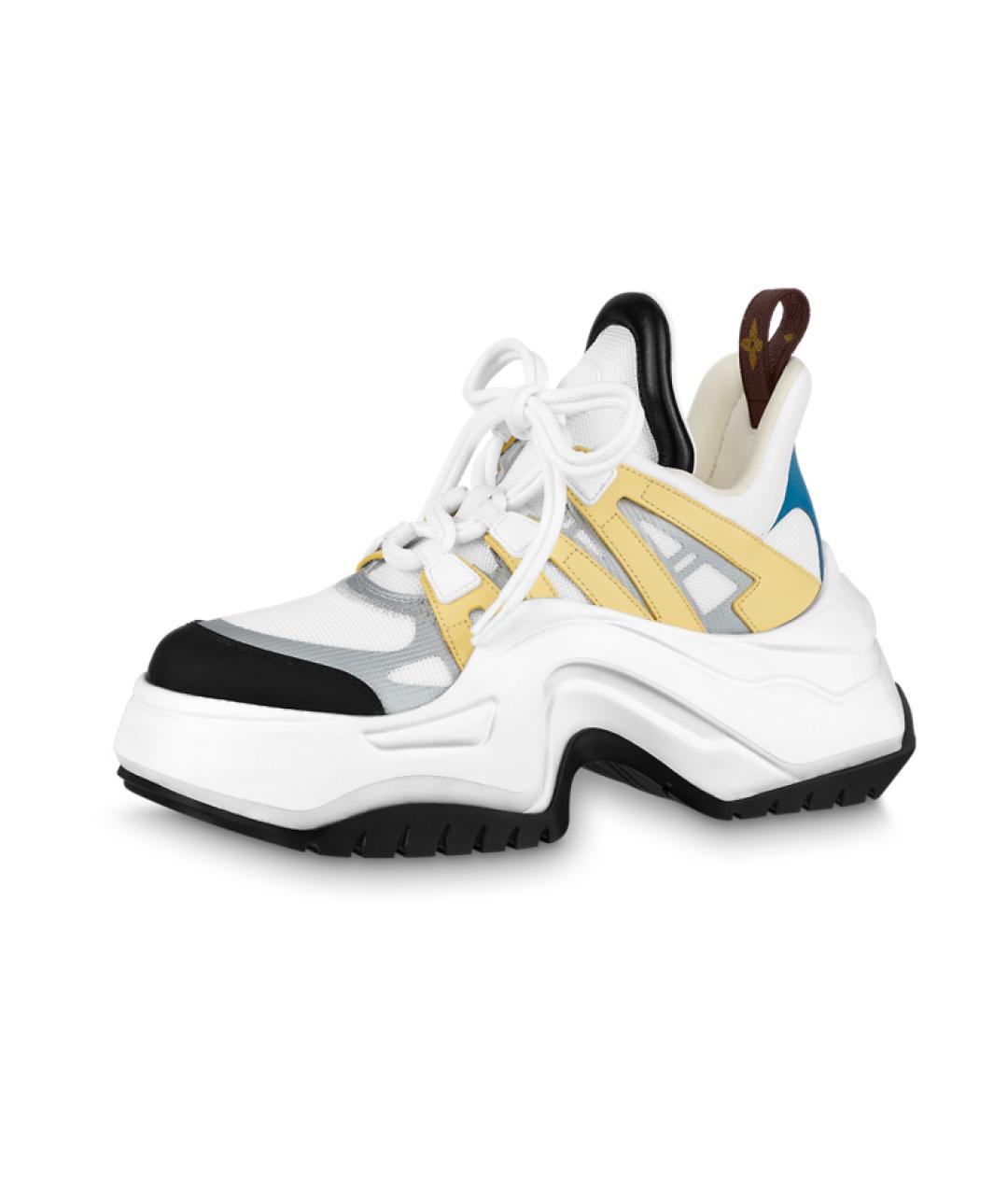 LOUIS VUITTON Мульти текстильные кроссовки, фото 5