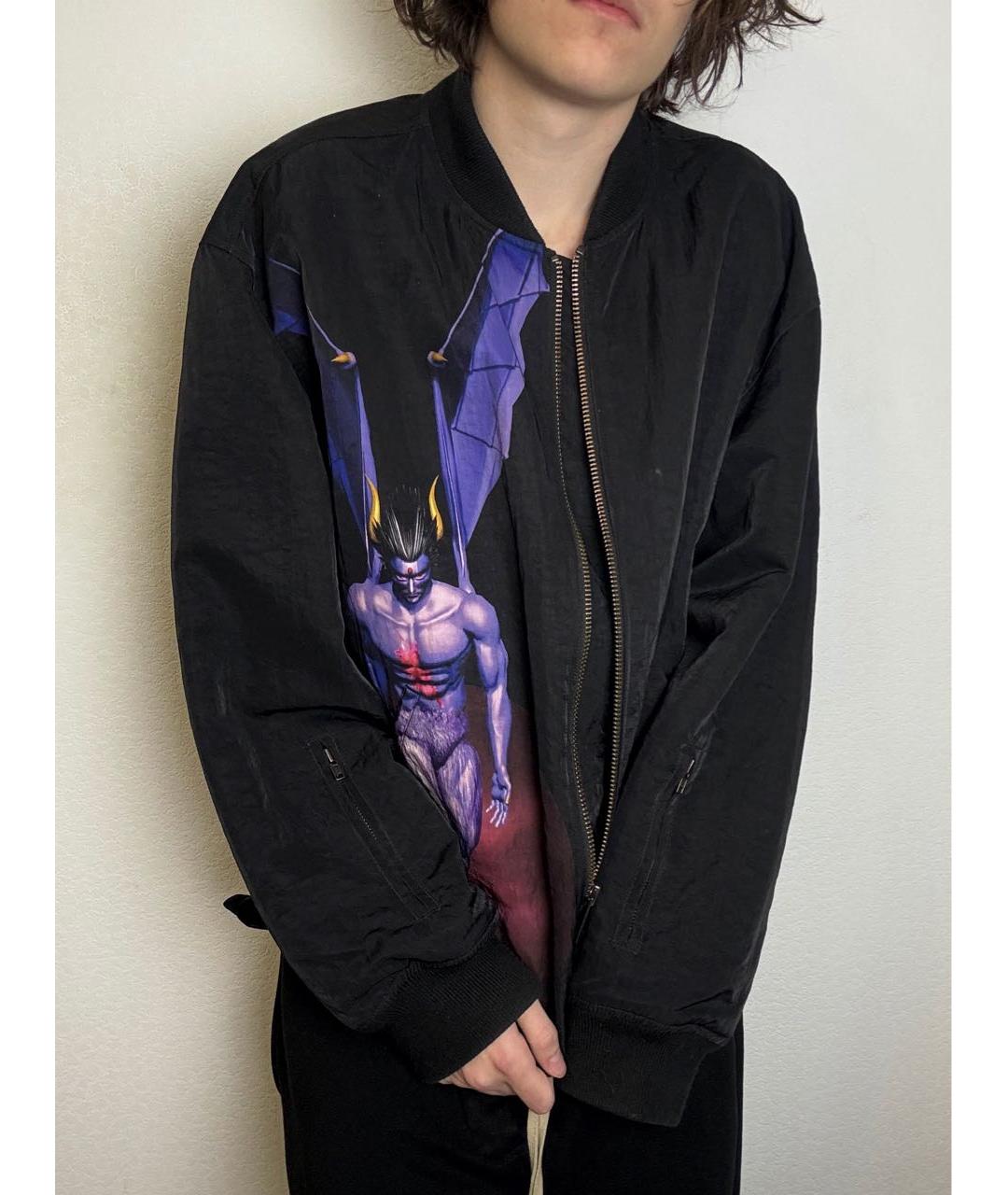 SUPREME Черная полиамидовая куртка, фото 4