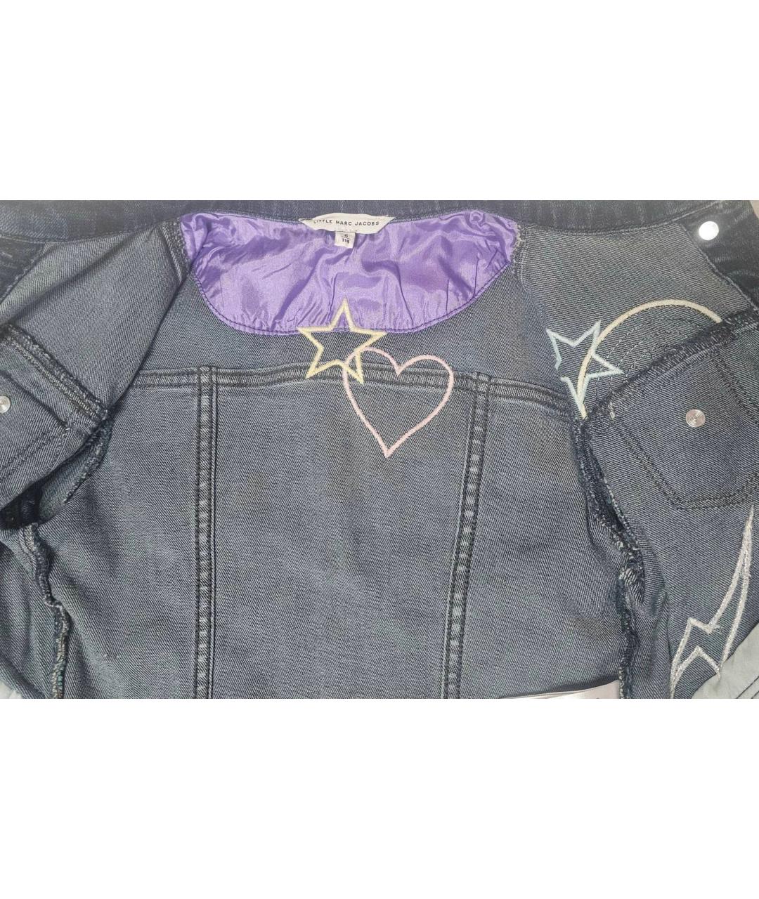 MARC JACOBS Синий хлопковый жакет / жилет, фото 6