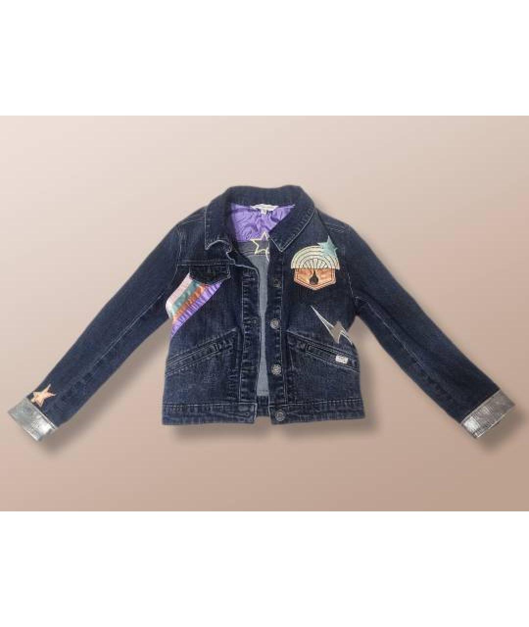 MARC JACOBS Синий хлопковый жакет / жилет, фото 5