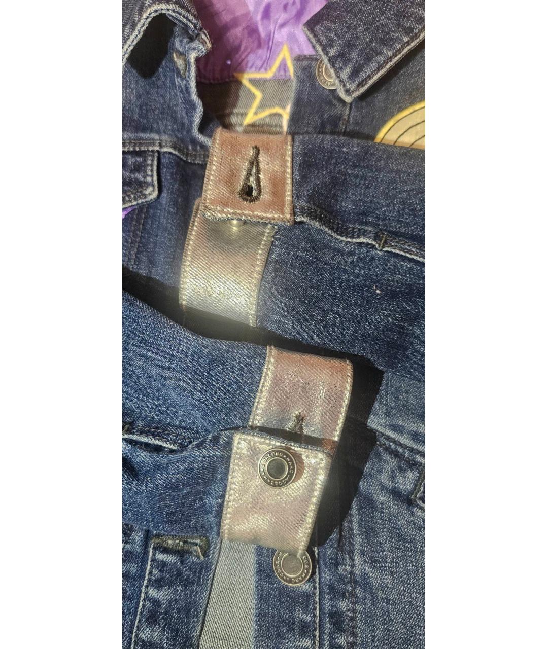 MARC JACOBS Синий хлопковый жакет / жилет, фото 8