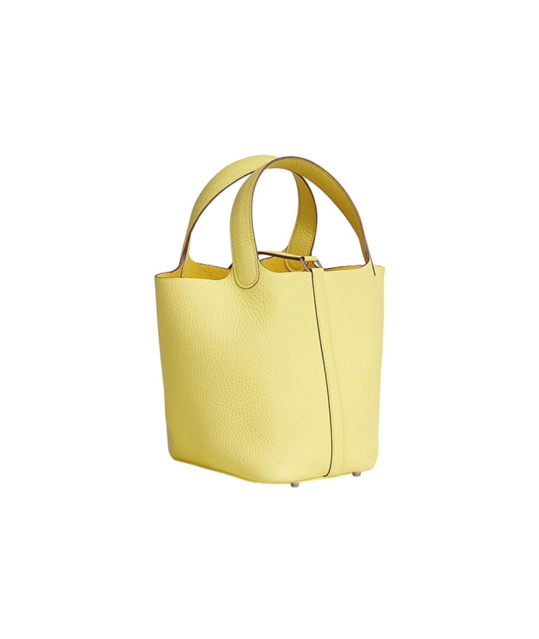 HERMES Кожаная сумка с короткими ручками, фото 3