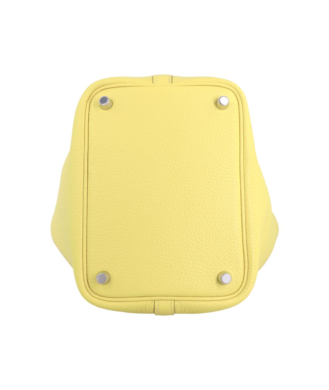 HERMES Кожаная сумка с короткими ручками, фото 4