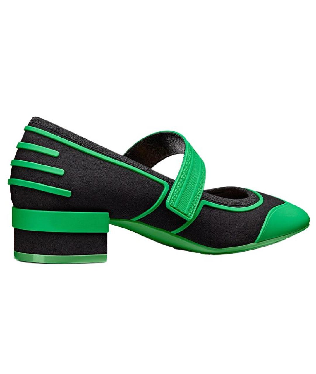 CHRISTIAN DIOR Мульти туфли, фото 4