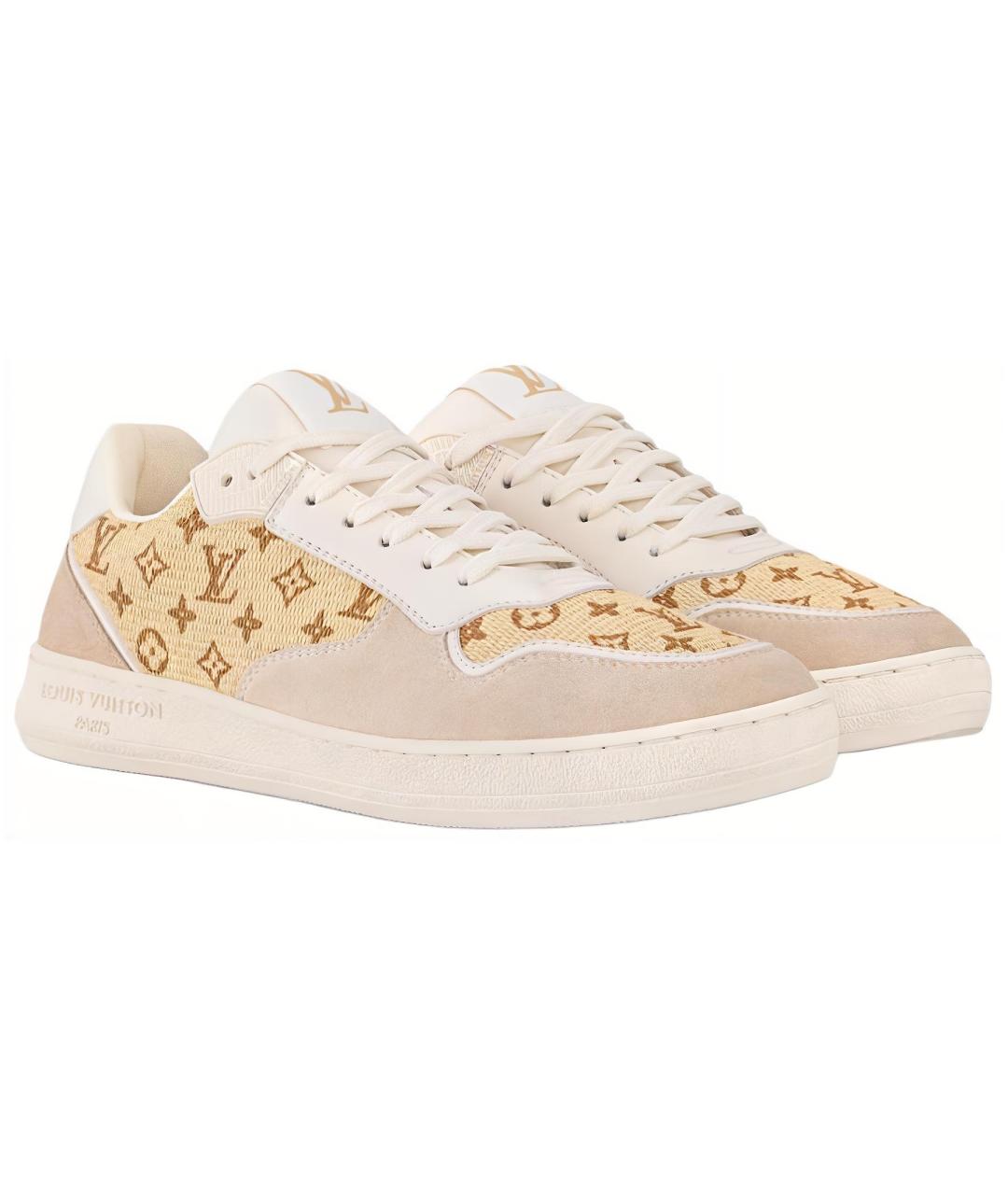 LOUIS VUITTON Желтые кеды, фото 3