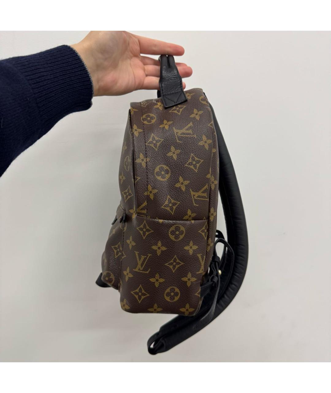LOUIS VUITTON Коричневый рюкзак, фото 4