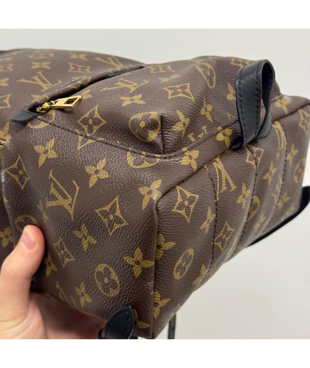 LOUIS VUITTON Коричневый рюкзак, фото 6