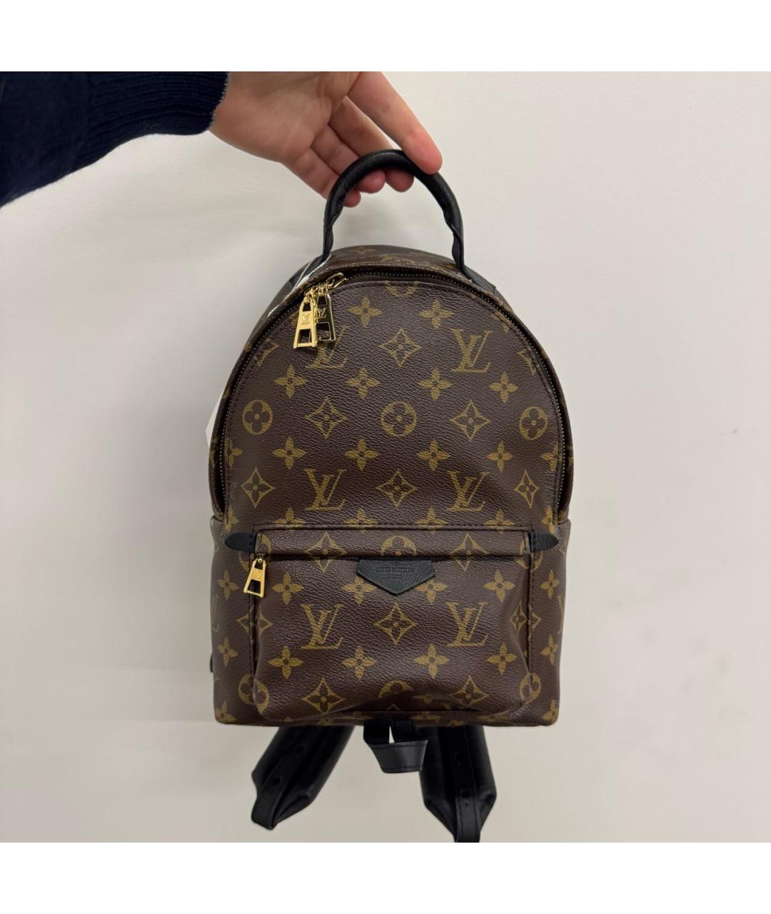 LOUIS VUITTON Коричневый рюкзак, фото 9