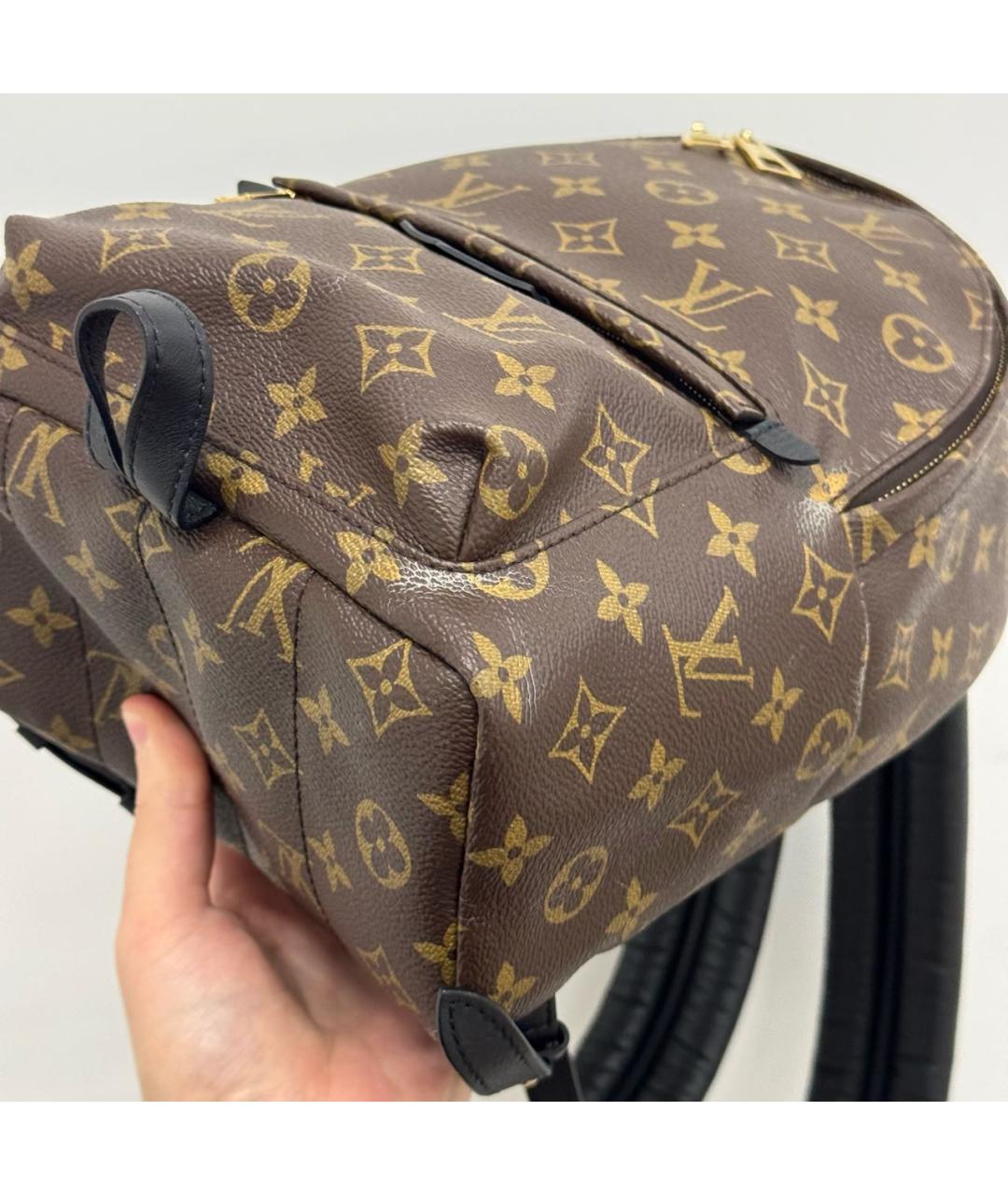 LOUIS VUITTON Коричневый рюкзак, фото 7